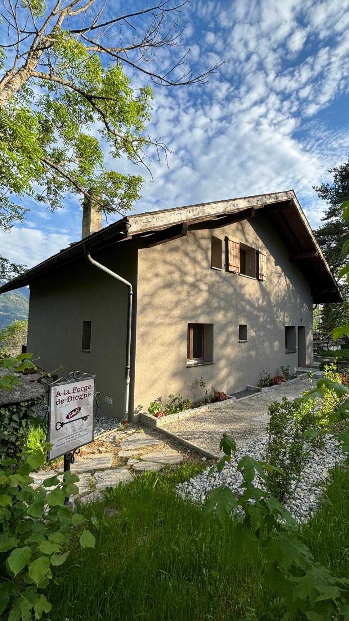 B&B La Forge De Diogne Crans-Montana Exterior foto